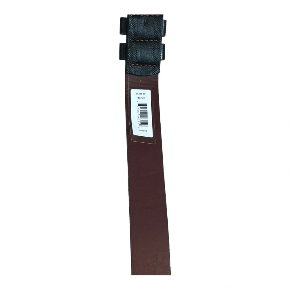 Stacy Adams Men's James Micro-Perf Patterned Edge Belt, SA530-601-36 (E1)